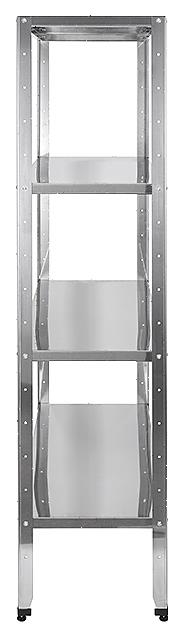 Стеллаж кухонный Luxstahl СР-1800x1200x500/4 нерж