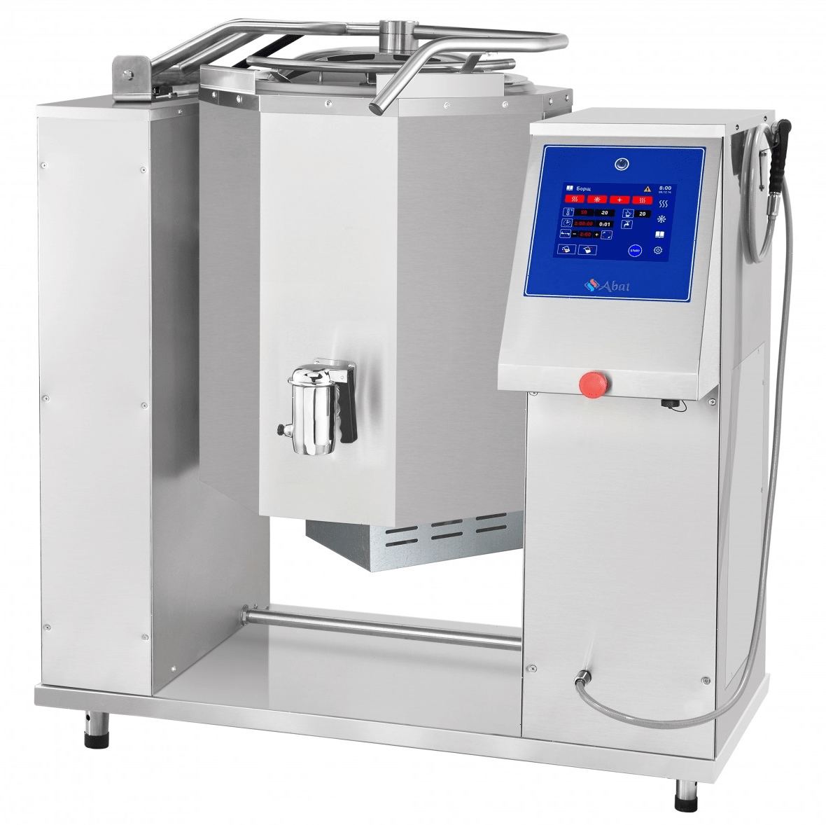 Котел пищеварочный Abat КПЭМ-60-ОМП со сливным краном (11000019713)