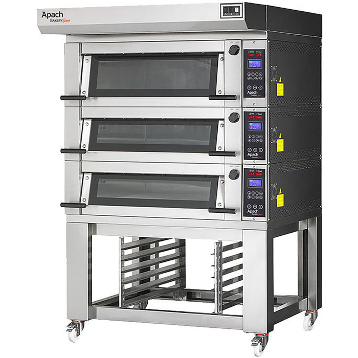 Печь подовая с подставкой Apach Bakery Line E2LK2S DPBI-T