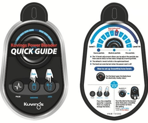 Блендер барный Kuvings KPB-351B белый