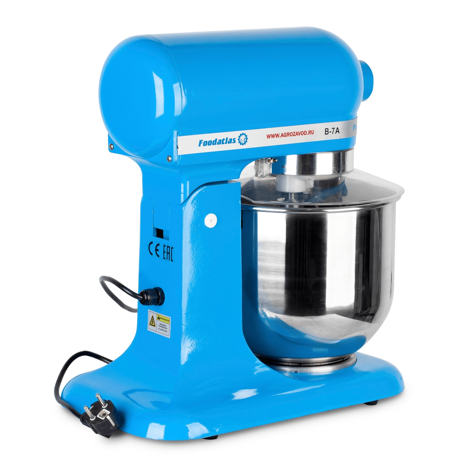 Миксер планетарный Foodatlas B-7A Eco голубой