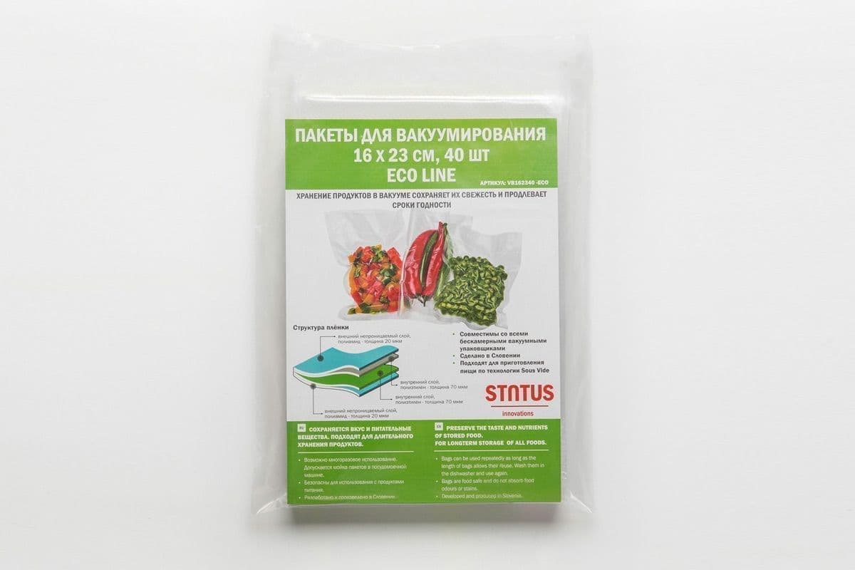 Пакеты вакуумные Status VB 162340-ECO