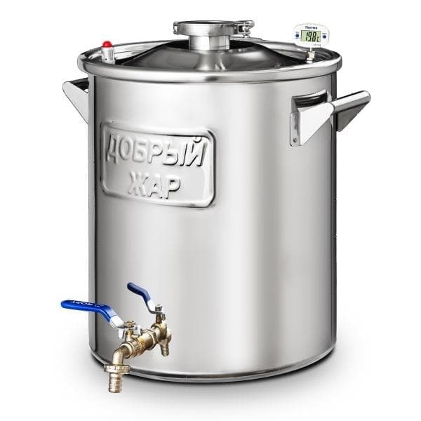 Перегонный куб Добрый Жар 25 л (кламп 1,5)