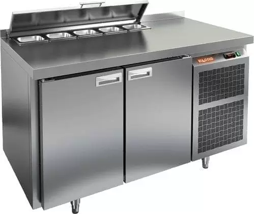 Стол холодильный (саладетта) Hicold SL2_11SN с крышкой