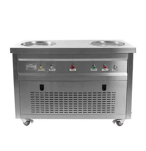 Фризер для жареного мороженого Foodatlas KCB-2Y (стол для топпингов, система контроля температуры)