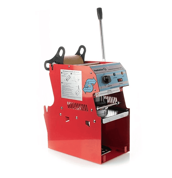 Запайщик пластиковых стаканов Foodatlas WY-862 (AR) трейсилер, полуавтомат (диам. 70-90 ии)