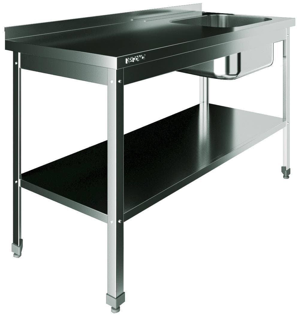 Стол с моечной ванной Restoinox ВМЦР/1-14/7-БПП-ЭЦ