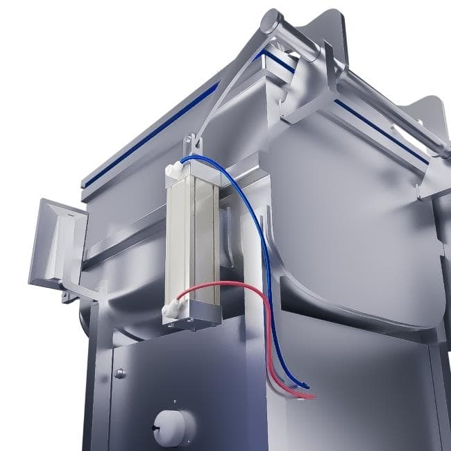 Вакуумный фаршемес Hualian Machinery JBZKS-150