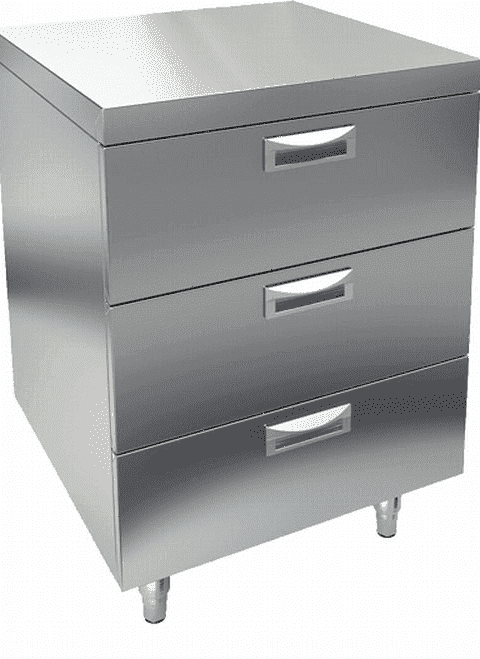 Стол-тумба с ящиками Hicold НБМТ 3-6/7