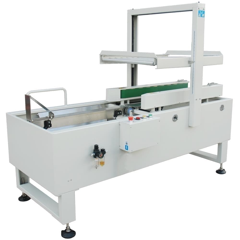 Полуавтомат для складывания и заклейки дна коробок Hualian Machinery DZF-5050