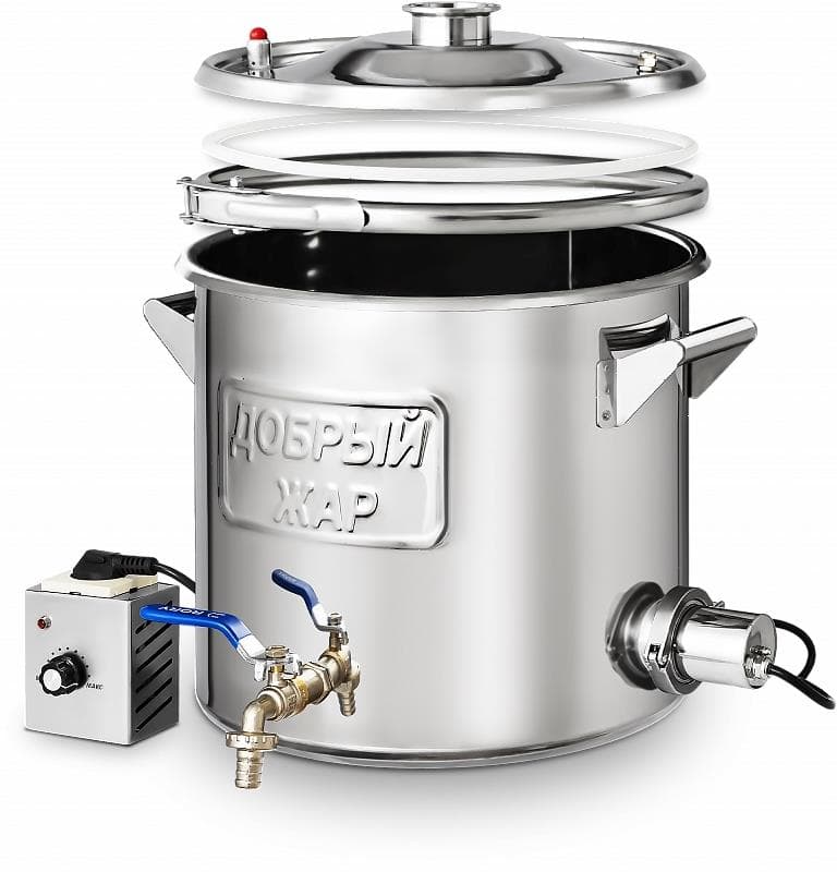 Самогонный аппарат Добрый Жар Домашний, 20 литров ТЭН