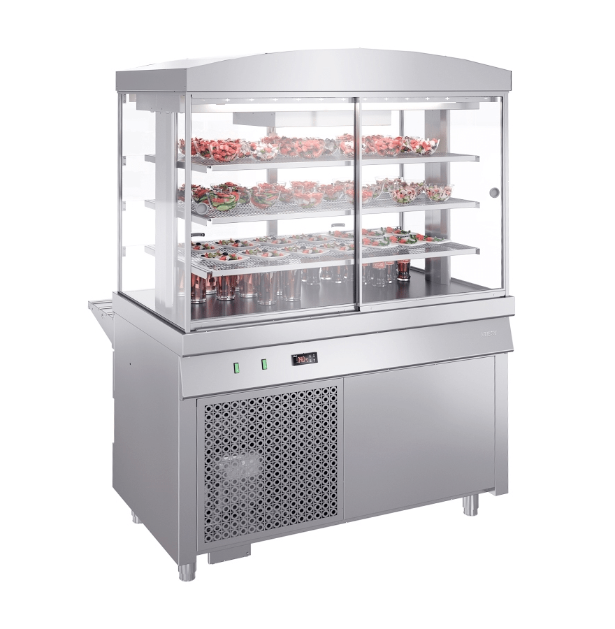 Витрина холодильная Atesy Ривьера ХВ-1120-02