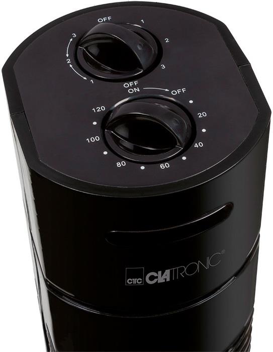 Колонный вентилятор Clatronic Tower ТВЛ 3770 черный