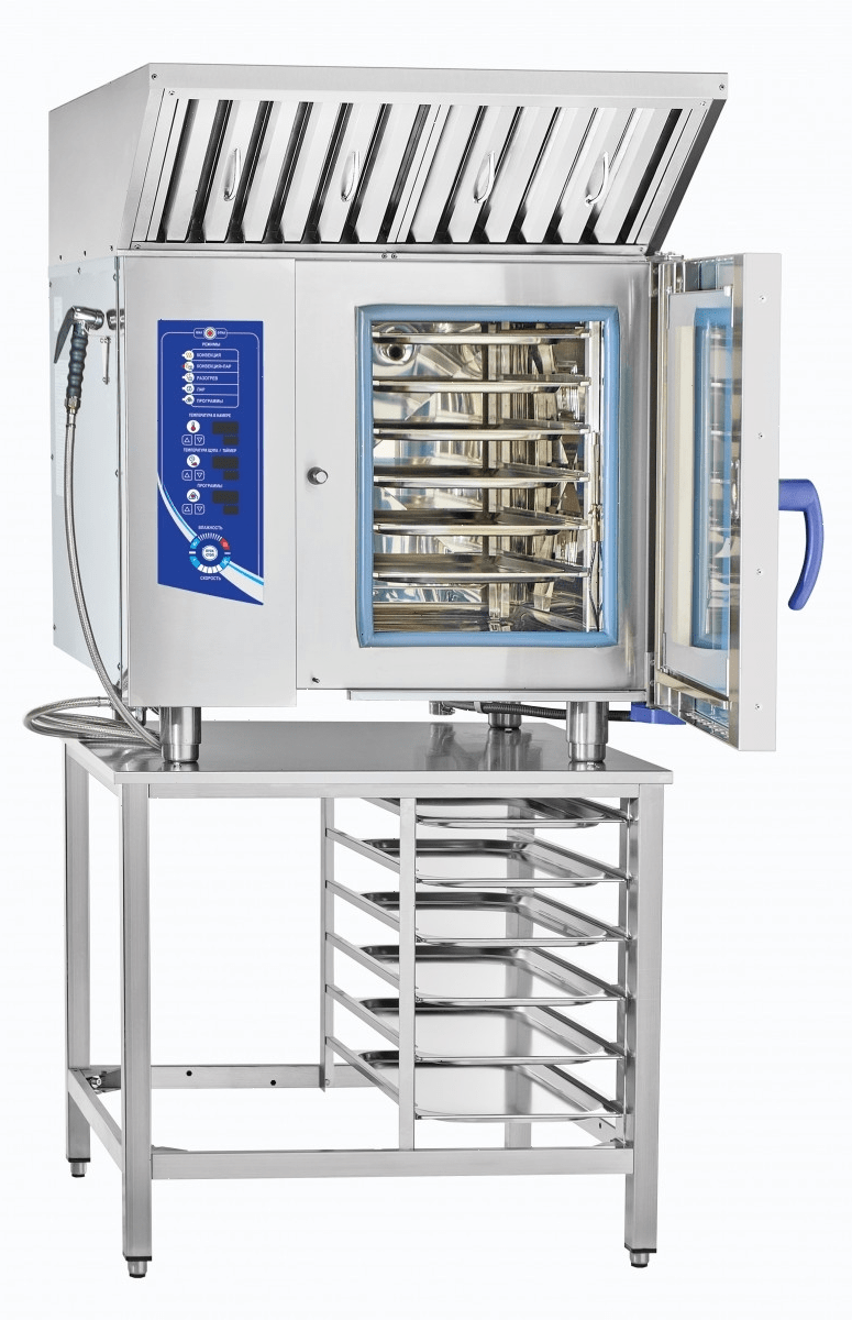 Пароконвектомат Abat ПКА 6-1/1ПМ2 (лицо нерж.) (11000035634)