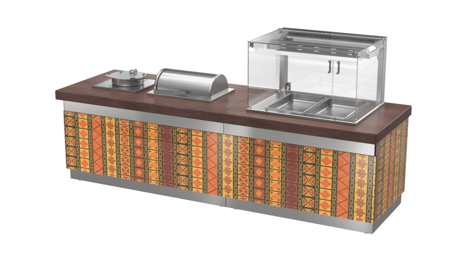 Чафинг-диш для первых блюд Atesy Регата ЧД1-10-02