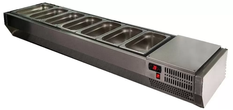 Витрина холодильная для ингредиентов Polair VT3_G (1/3)