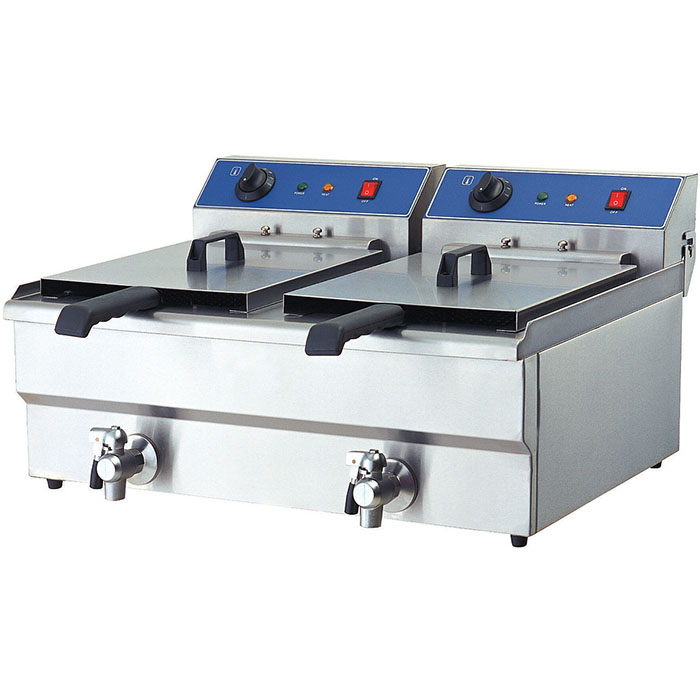 Фритюрница Eksi HEF-10LT-2 с краном