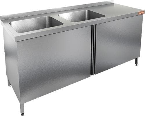 Ванна моечная Hicold НСЗ2М‑14/6БЛ