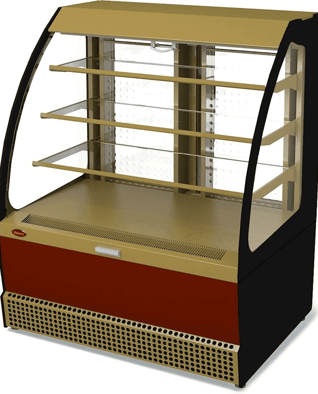 Витрина холодильная Марихолодмаш Veneto VSo-1,3 краш, открытая