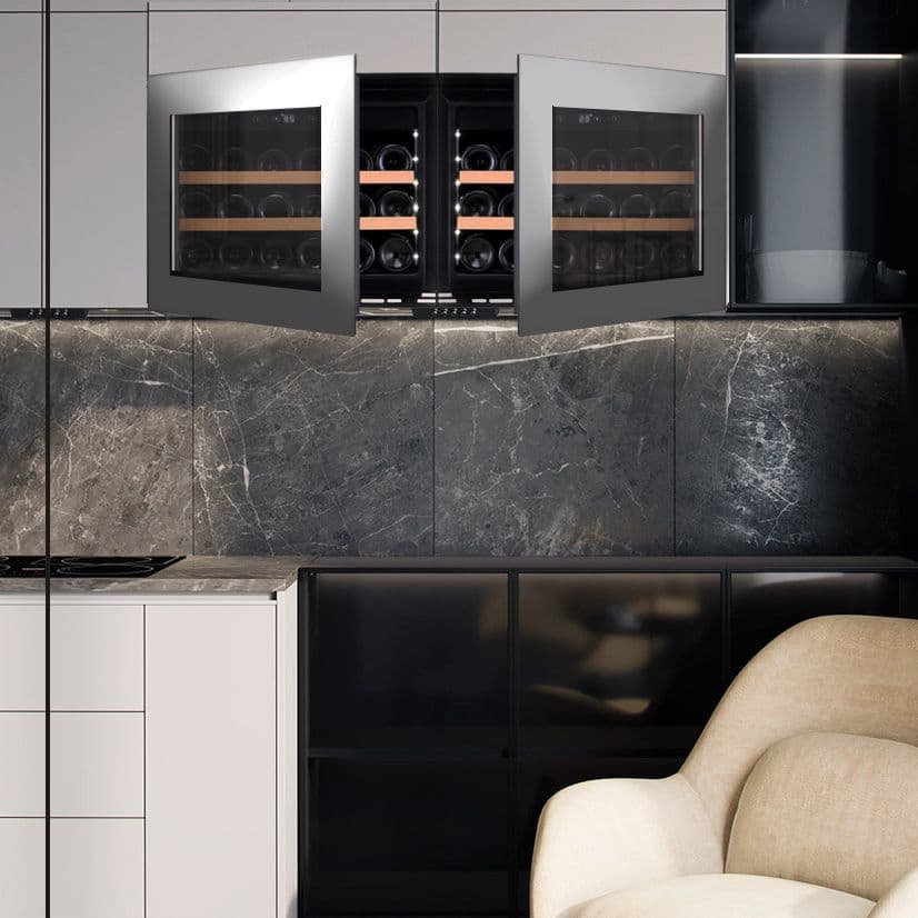 Шкаф винный Dunavox DAV-18.46SS.TO