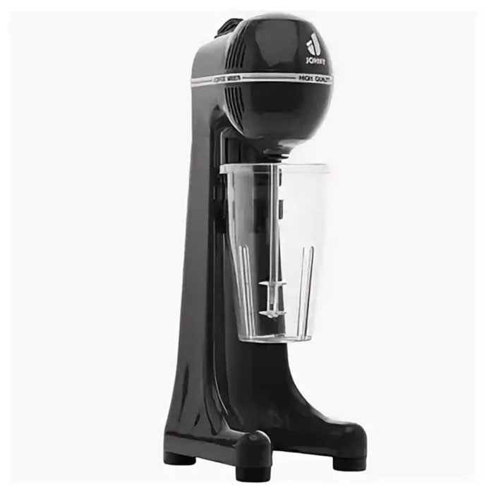 Миксер для молочных коктейлей Johny AK/2-2TA RAL черный (стакан/венчик нерж)