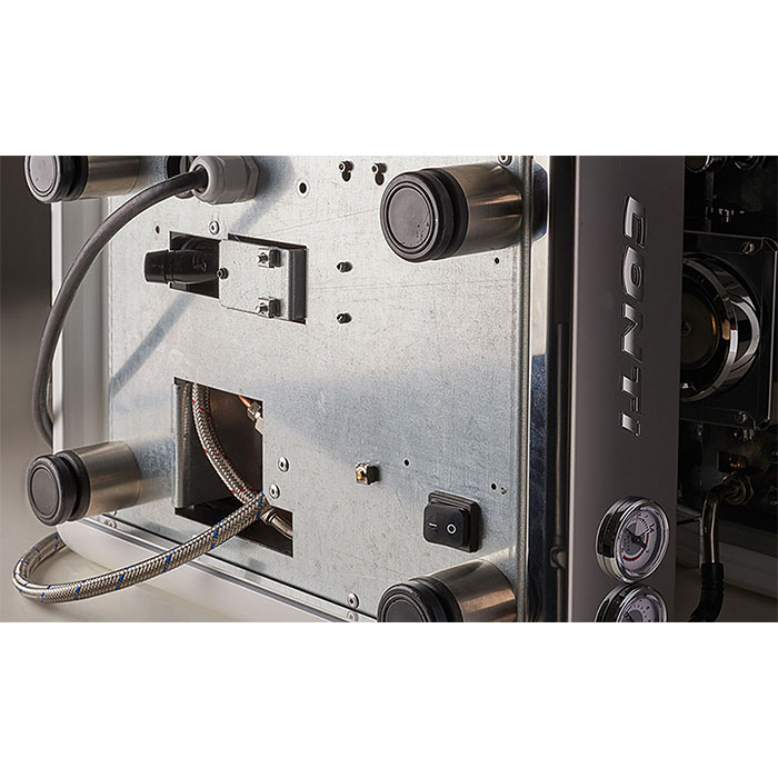 Кофемашина рожковая CONTI CC100 Compact TC 2Gr высокие группы, белая