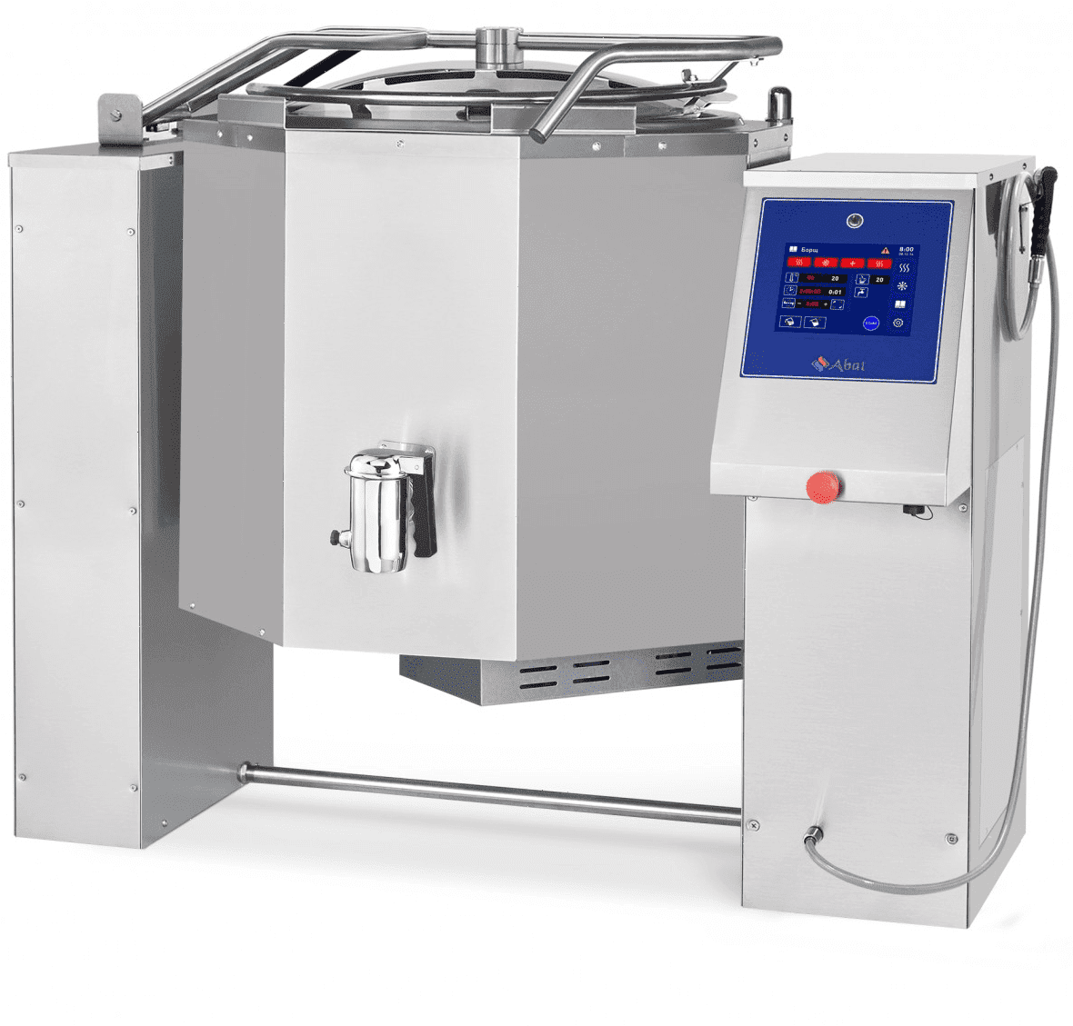 Котел пищеварочный Abat КПЭМ-160-ОМП со сливным краном (11000019717)
