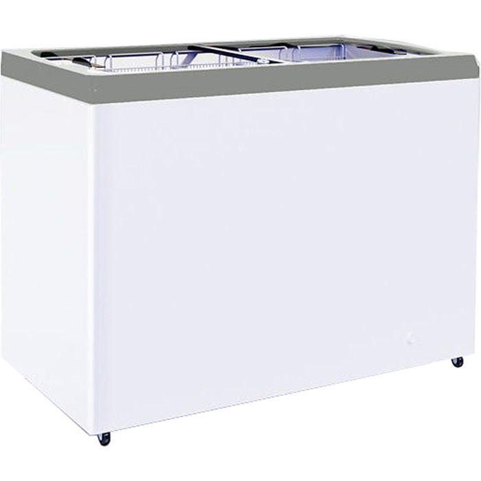 Ларь морозильный Italfrost СF600F (ЛВН 600 П) серый, 7 корзин