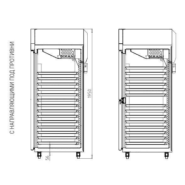 Шкаф холодильный Turbo Air KR25-1P