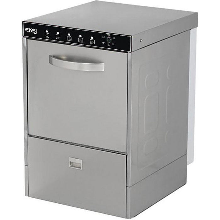Стаканомоечная машина Eksi GB400 DD+PS (дозатор ополаскивающего ср-ва, помпа слива)