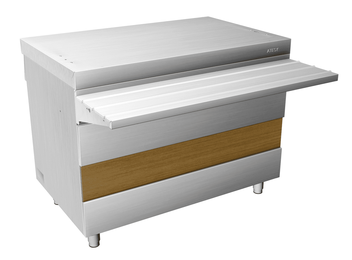 Прилавок нейтральный Atesy Ривьера НС-1120-02-О без полок