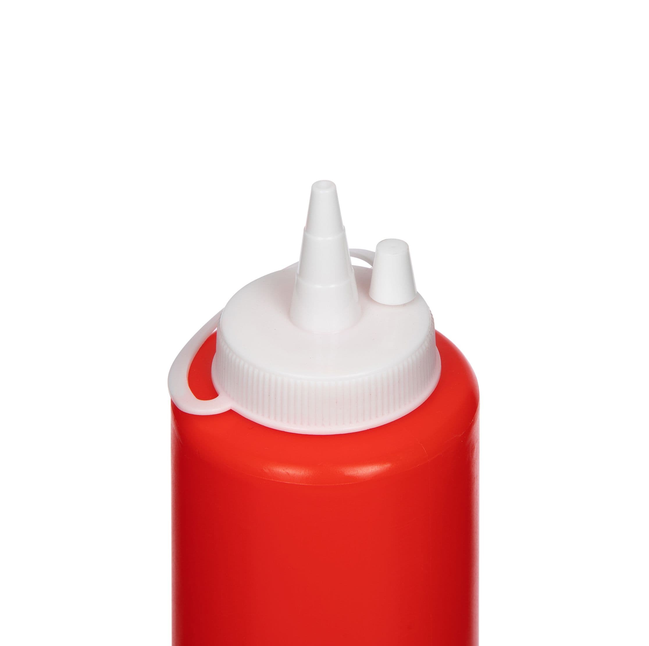 Диспенсер для соуса красный (соусник) 375 мл