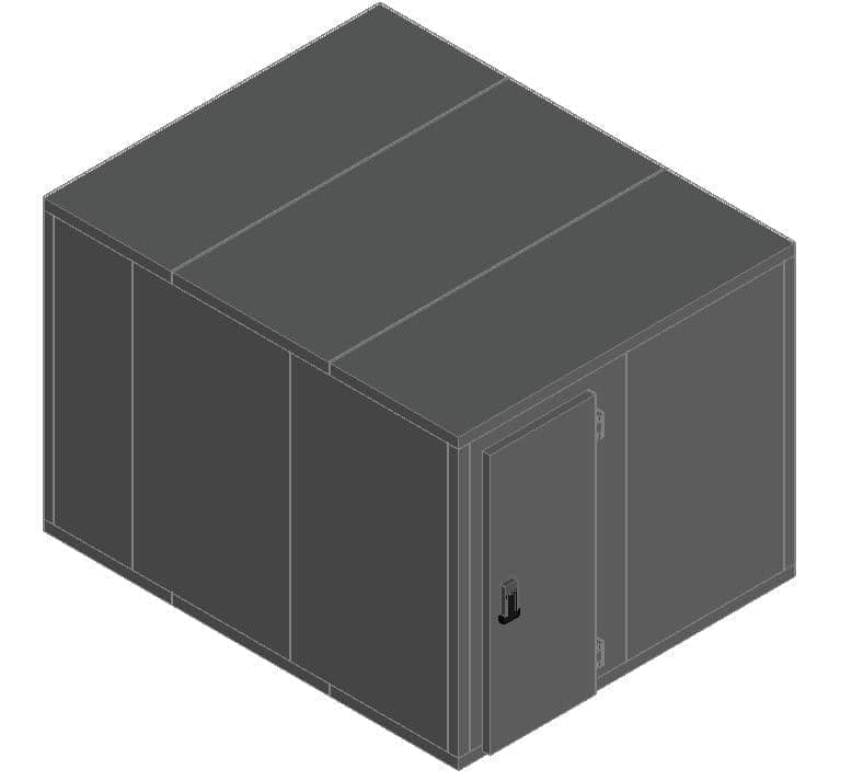 Камера холодильная Polair КХН-14,69 (2560х3160х2200) 80 мм