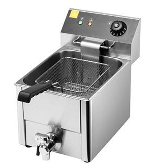 Фритюрница Eksi HEF-8LT с краном