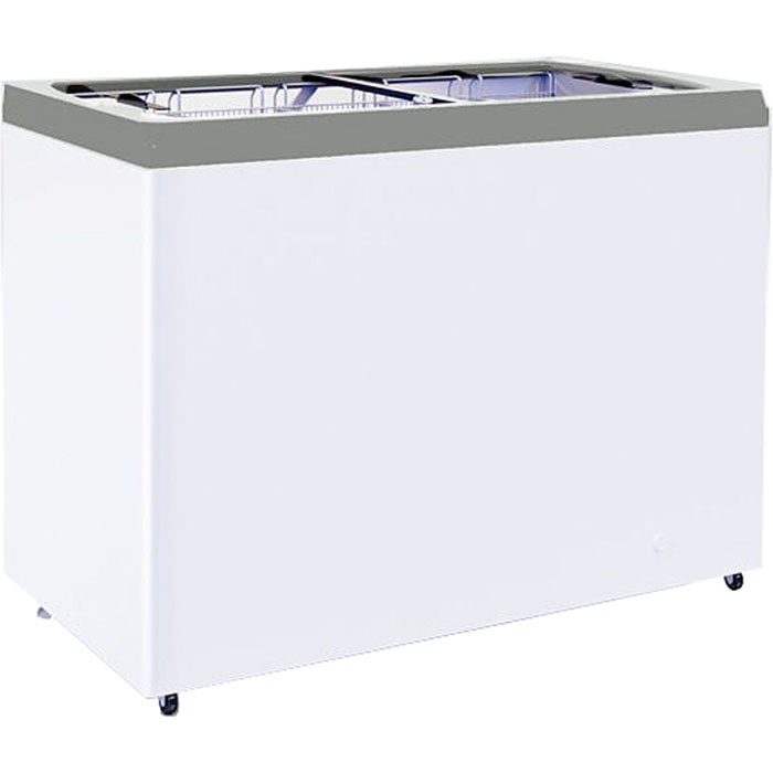 Ларь морозильный Italfrost СF500F (ЛВН 500 П) серый, 6 корзин