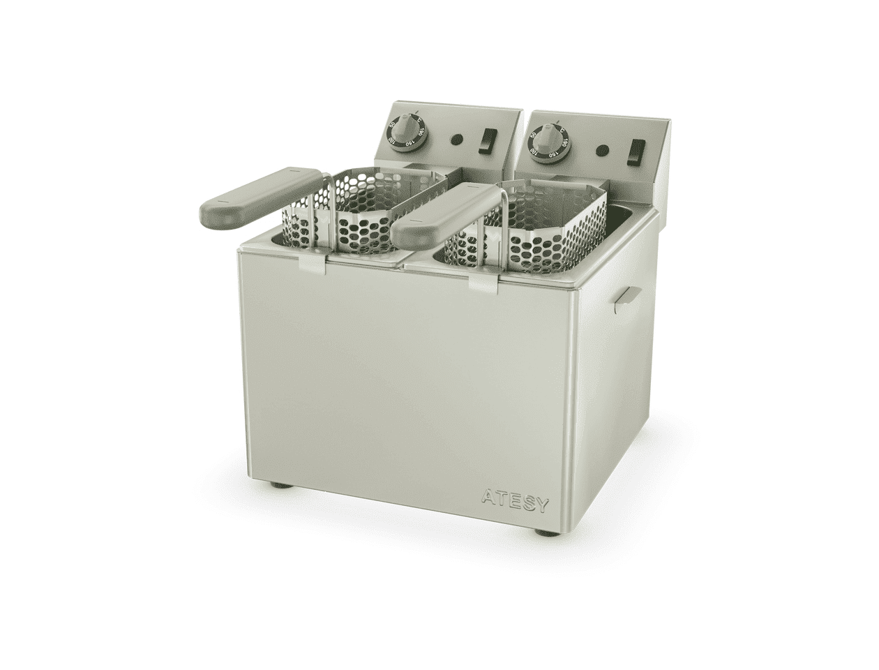 Фритюрница Atesy Панда-ЕВРО-2х1/3