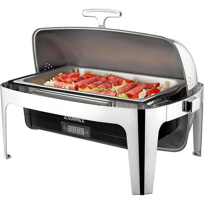 Мармит электрический Sunnex Livigno X863187-1 13,5л GN1/1-100 с цифровым дисплеем