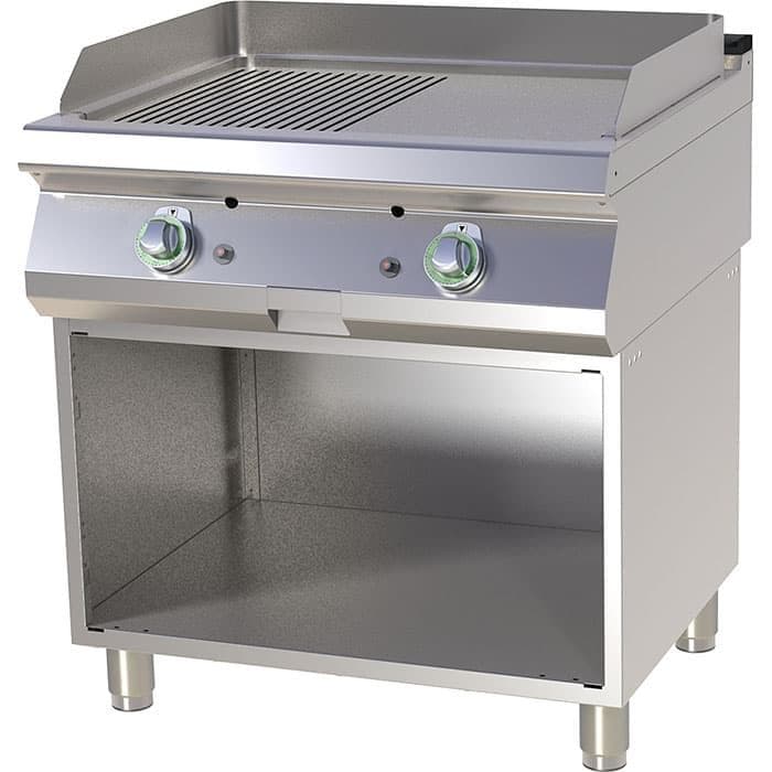 Жарочная поверхность Azimut FTHR 780 E гладкая + рифленая поверхность