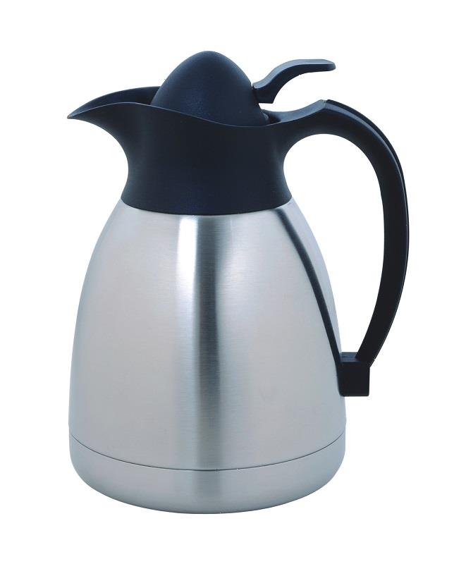 Кофейник-термос 1,0л вакуумный, MGsteel нерж