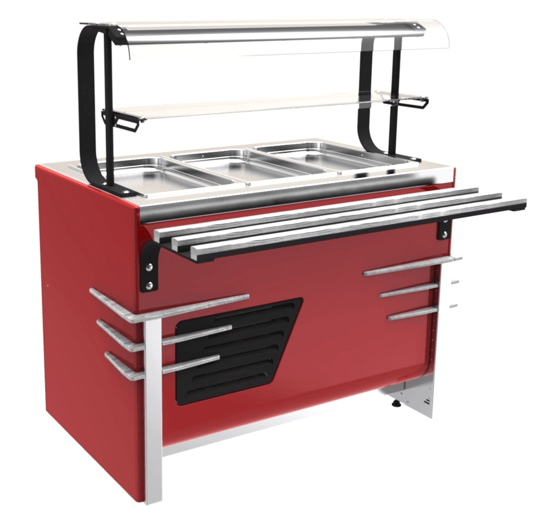 Прилавок холодильный Челябторгтехника «Refettorio Case» RC13A, 20 мм углубление