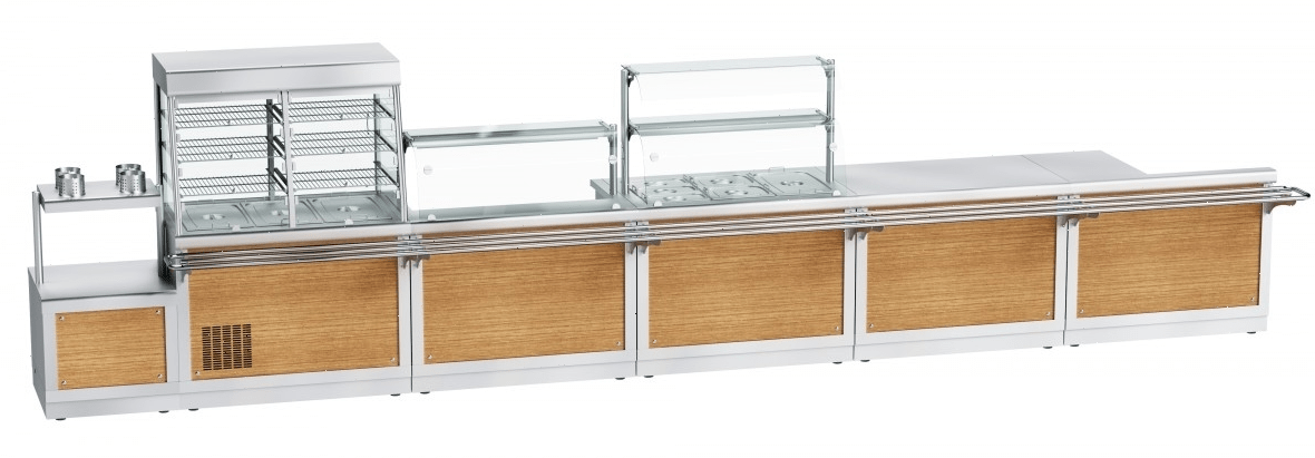 Прилавок-витрина тепловой Abat ПВТ-70Х-05 (21000003125)