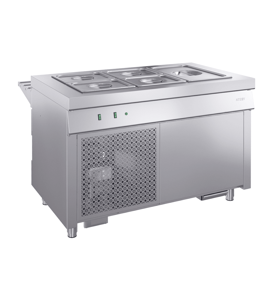 Стол охлаждаемый Atesy Ривьера ОС-1200-02 без полок