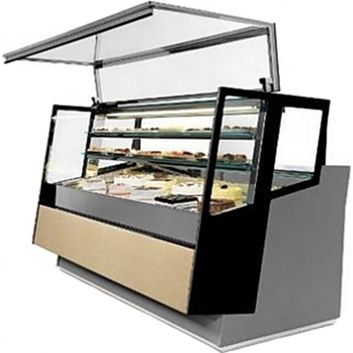 Витрина кондитерская ISA Kaleido 120 H117 1M низкая