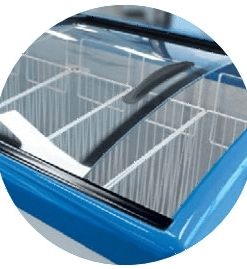 Ларь морозильный Italfrost CF600C (ЛВН 600 Г) красный