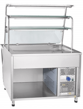 Прилавок для холодных закусок Abat ПВВ(Н)-70Т-НШ (21000001426)
