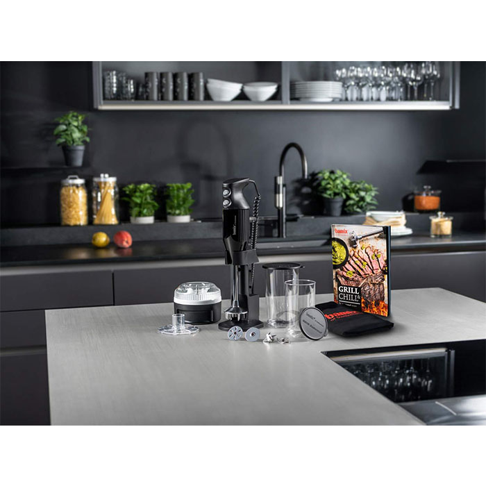 Блендер Bamix M200 DeLuxe BBQ Black