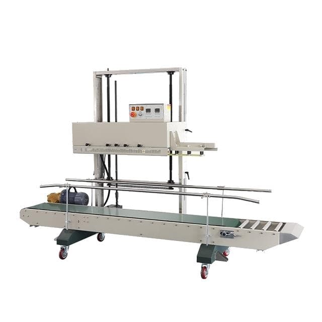 Роликовый конвейерный запайщик Hualian Machinery FR-1370AL/L SS нерж