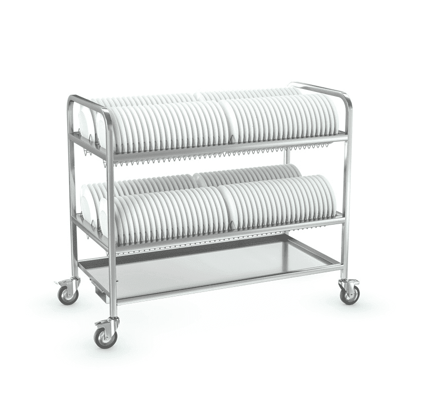 Тележка для тарелок Atesy ТТ-Л-2-1200.600-02 (ТТ-2)