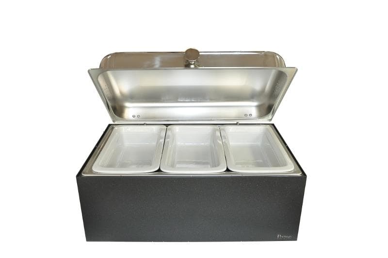 Мармит для подачи GN1/3-65 (горелки+крышка+подставка "Кофе") Caleido Pintinox | 518C0003+97150788