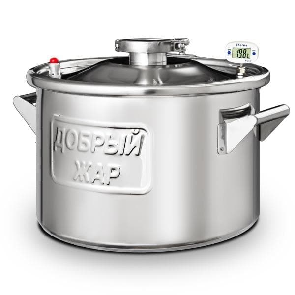 Перегонный куб Добрый Жар 15 л (кламп 1,5)